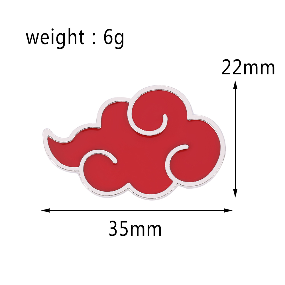 Pin Bros Naruto Akatsuki Desa  - Embroidery Reddit ulasan dan harga