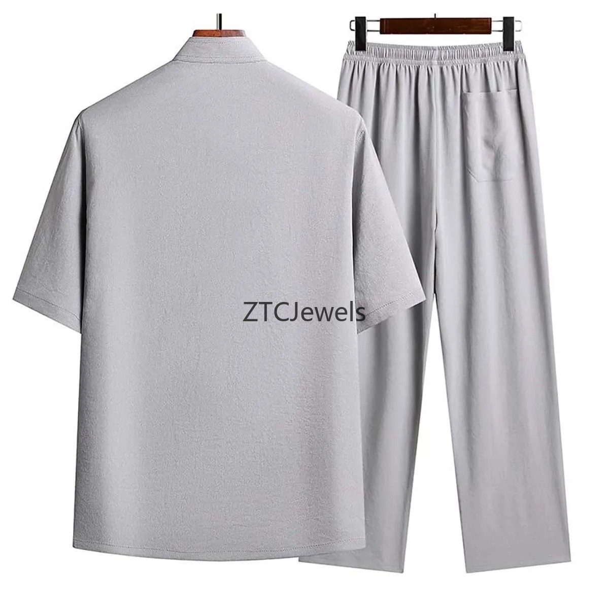 Setelan Kung Fu Tradisional Ti - Embroidery Cotton Shirt ulasan dan harga