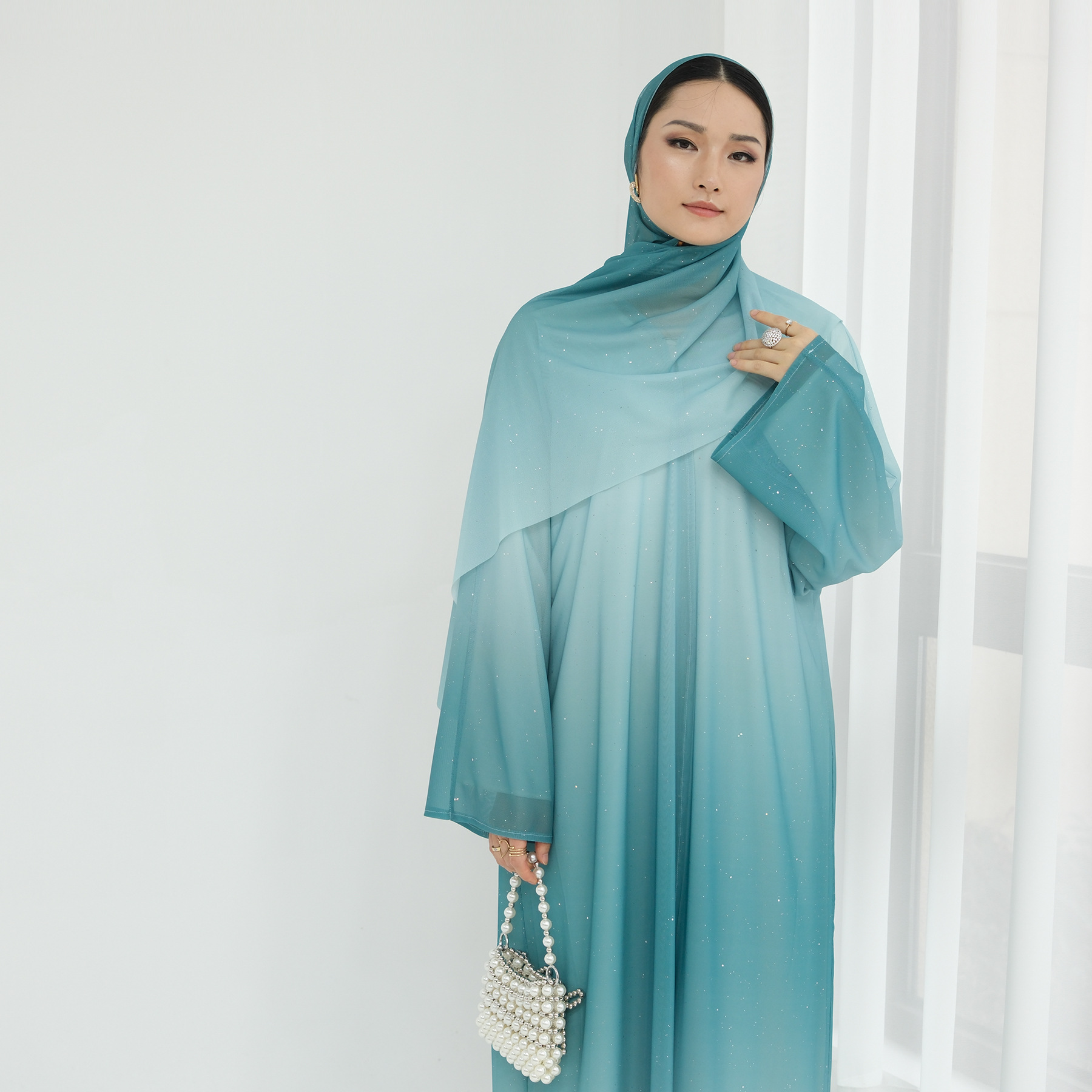 Kimono Cardigan Gradasi Ramada - Embroidery Kebaya ulasan dan harga